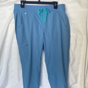 FIGS Scrubs Blue Zamora Jogger Pant